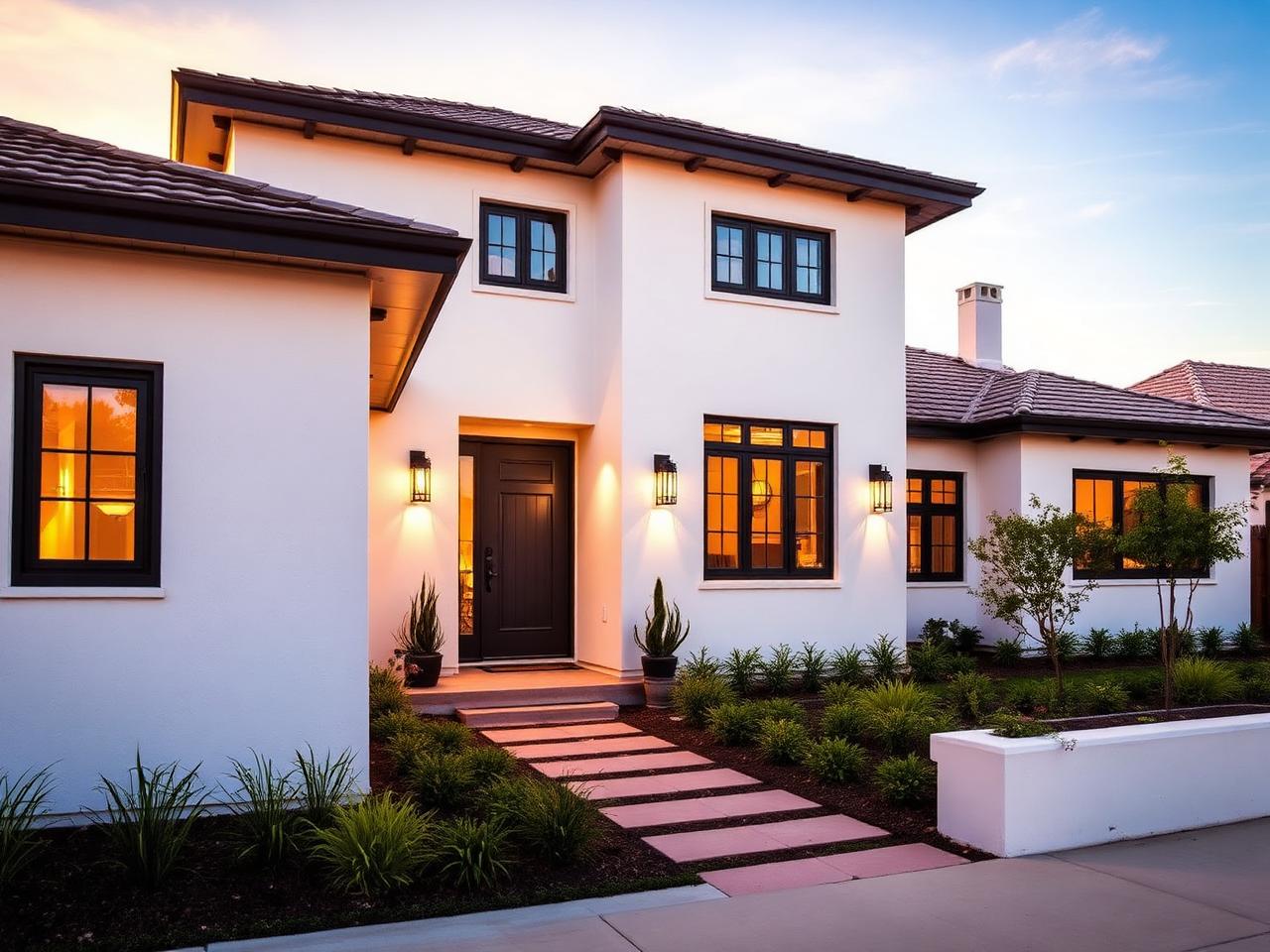 Modern Stucco Repaint